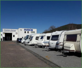 Franken-Garage NRS GmbH Außenansicht Hof 